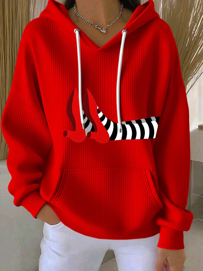 🔥HOT SALE🔥Women's Halloween Print Casual Hoodie