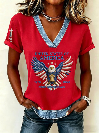 Women's Casual Printed T-shirt