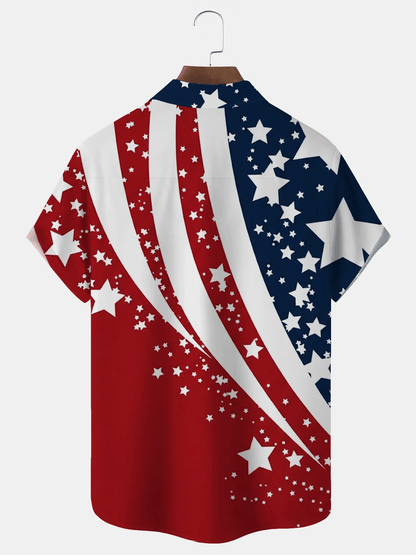 Men's America 250 Print Short Sleeve Shirt