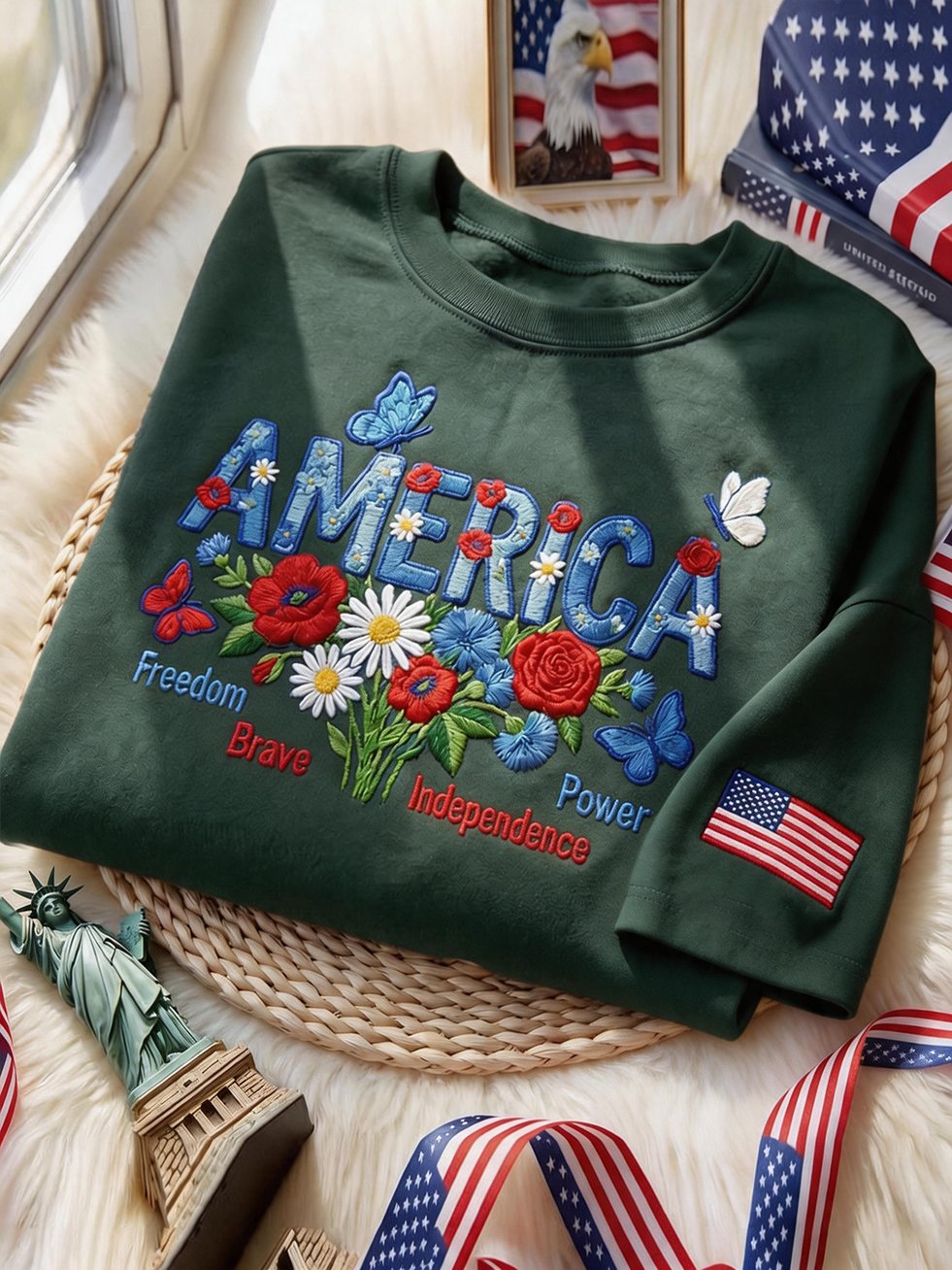 Women's American 250th Anniversary Short-Sleeve T-Shirt