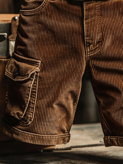 Patriot Retro Outdoor Functional Waffle Work Shorts