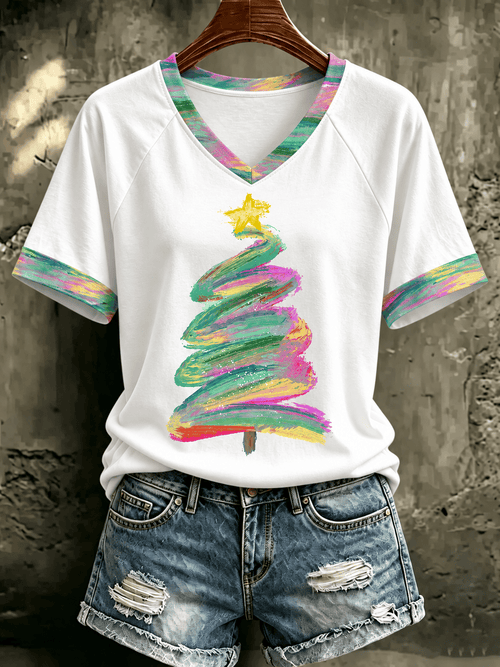 Women's Print Short-Sleeve T-Shirt