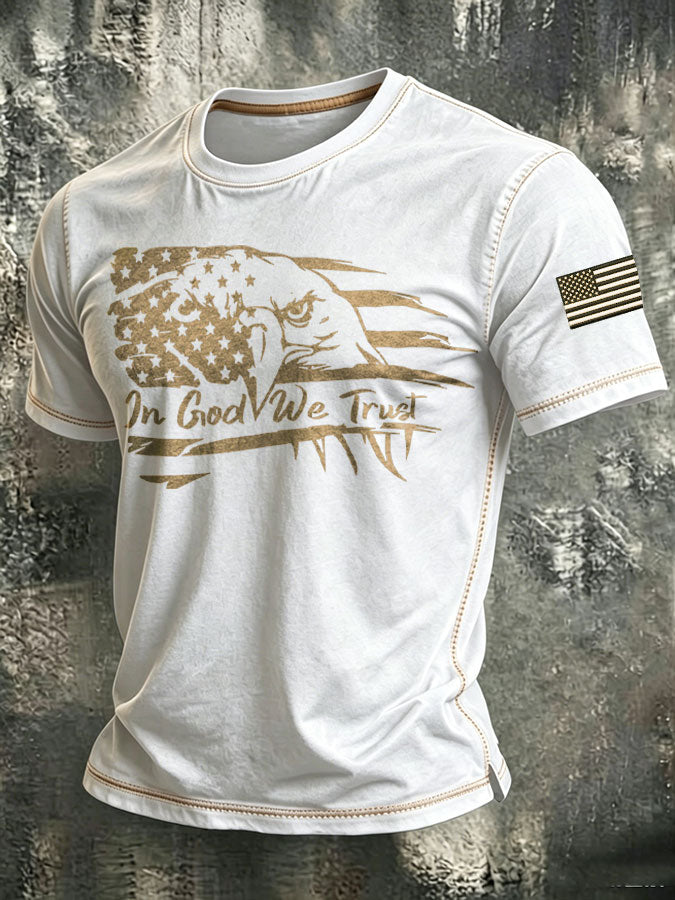 Men'S American Eagle Printed Casual T-Shirt