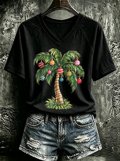 Women's Casual Printed Short-Sleeve T-Shirt