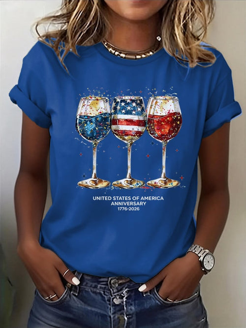 Women's America 250th Anniversary United We Stand America T-shirt