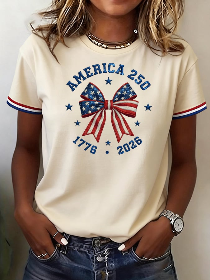 Women's Casual 250th Anniversary Commemorative T-shirt