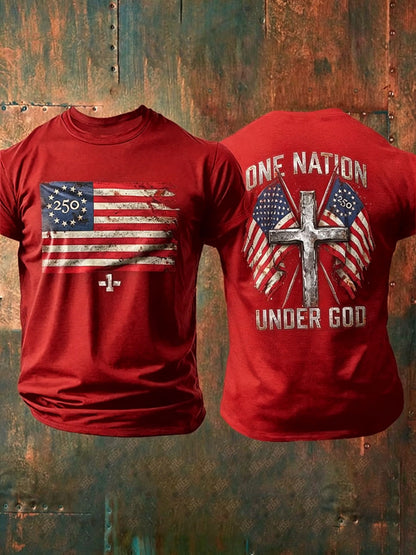 Men'S 250Th Anniversary Printed T-Shirt