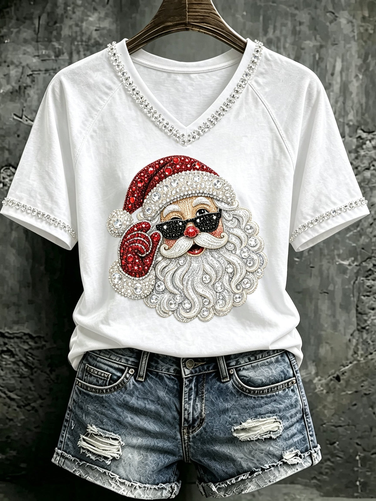 Women's Christmas Print T-Shirt