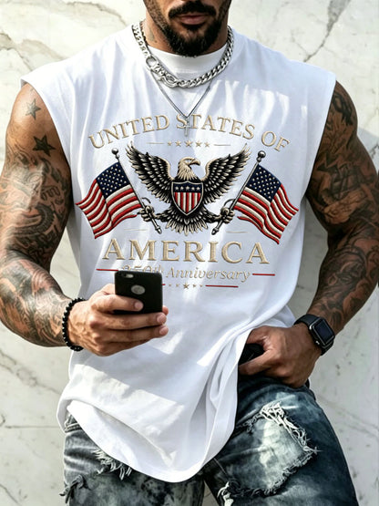 Men's The United States of America Tank Top