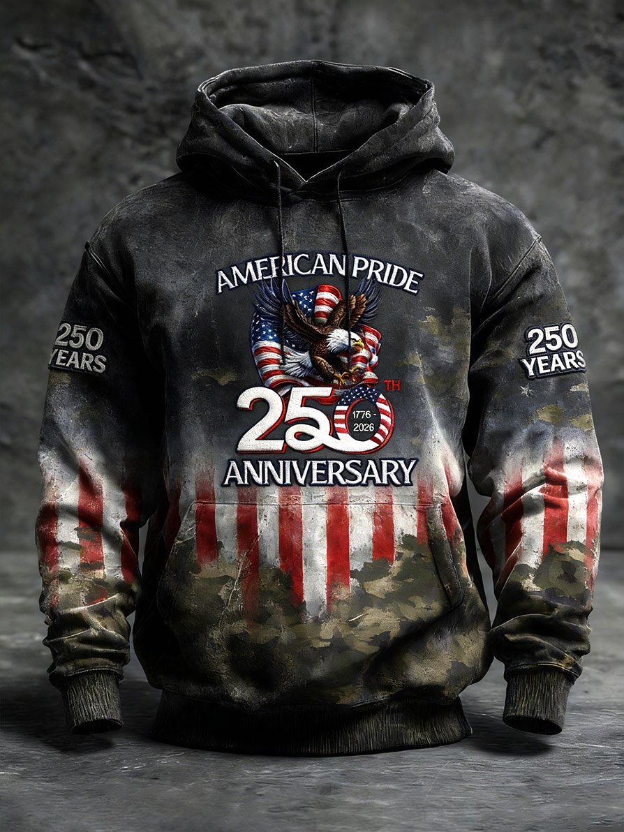 Men's 250th Anniversary of the Founding of the United States Hoodie