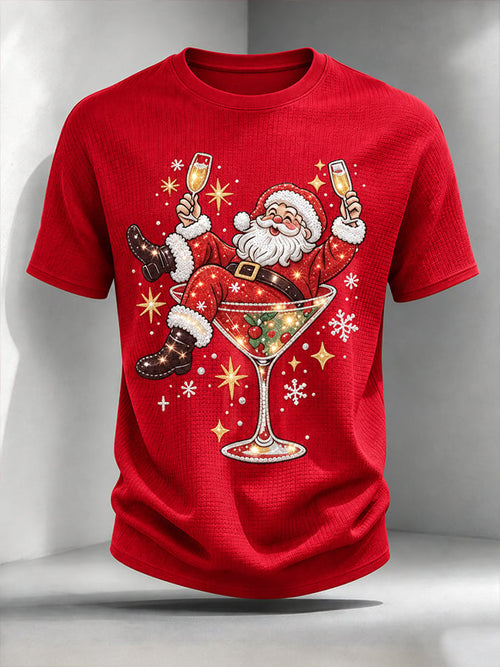 Men's Christmas Printed Casual Top