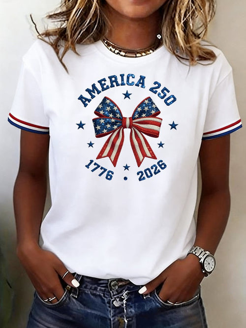Women's Casual 250th Anniversary Commemorative T-shirt