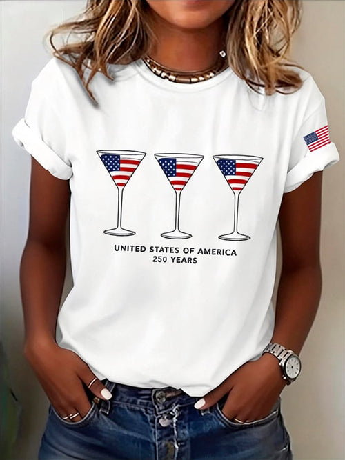 Women's America 250th Anniversary  T-shirt