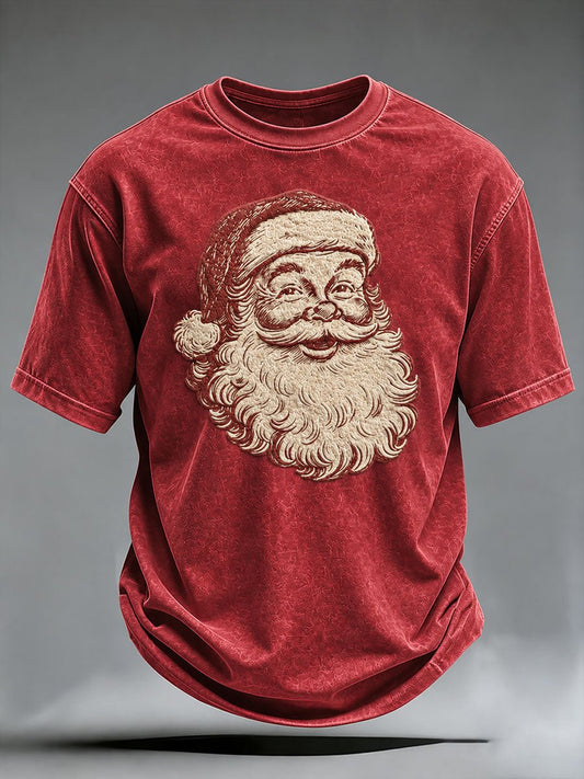 Men's Christmas Printed Casual T-Shirt