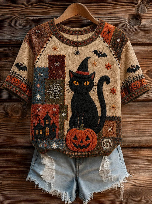Women'S Halloween Print Casual Top
