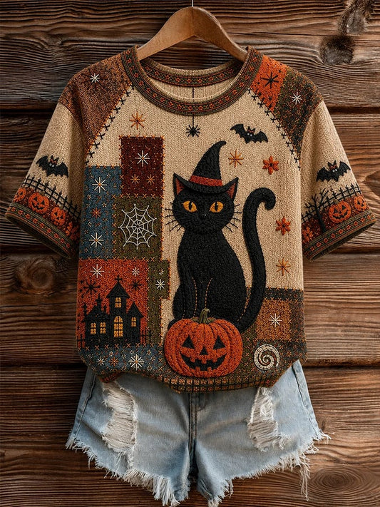 Women'S Halloween Print Casual Top