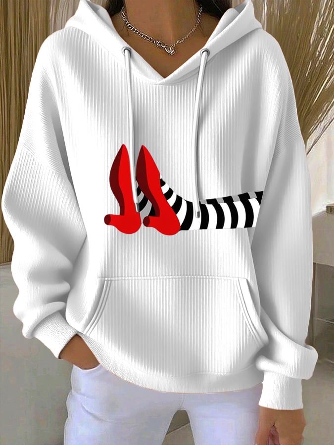 🔥HOT SALE🔥Women's Halloween Print Casual Hoodie