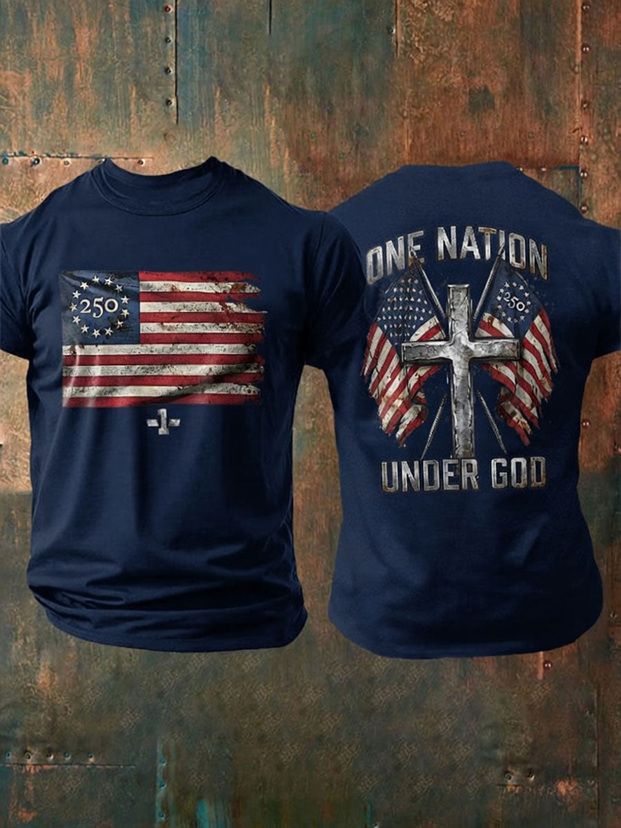Men'S 250Th Anniversary Printed T-Shirt