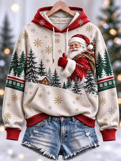 Women's Cancer Christmas Hoodie