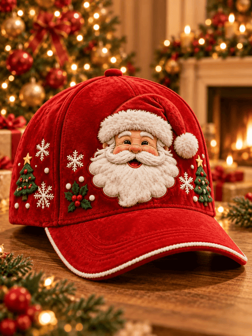 Unisex Christmas Printed Baseball Cap