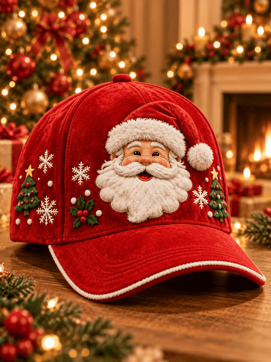Unisex Christmas Printed Baseball Cap