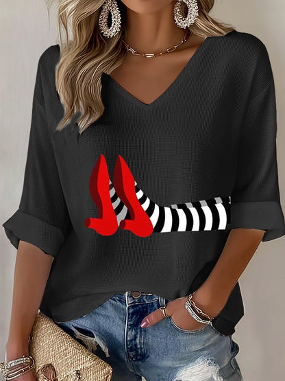 🔥Buy 2 Get 10% Off🔥Women's Halloween Print T-Shirt