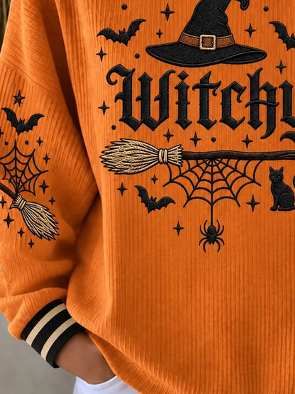 Women'S Casual Printed Sweatshirt
