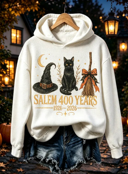 Women'S Salem 400 Years Hooded Sweatshirt