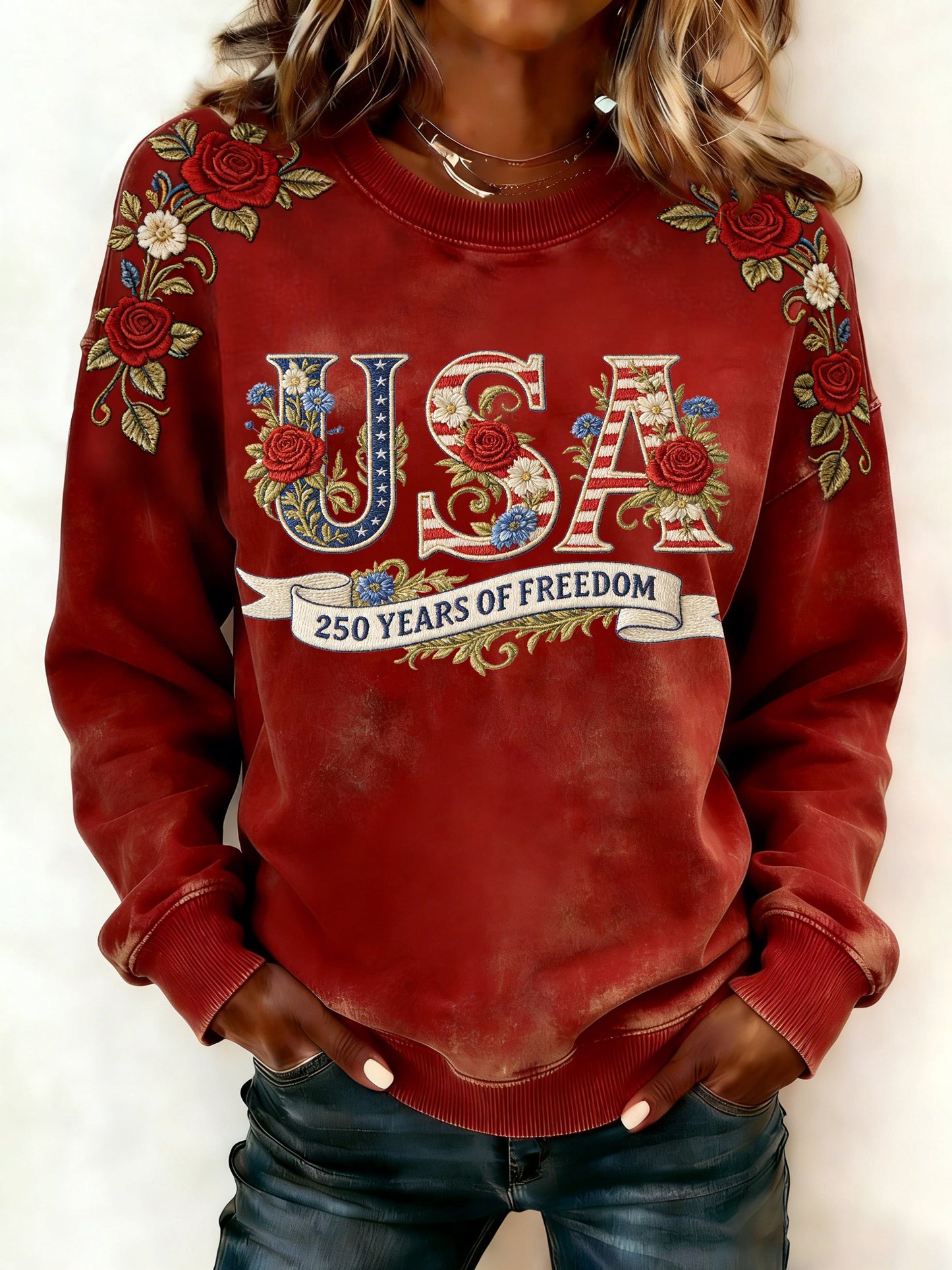 Women's 250th Anniversary Printed Top