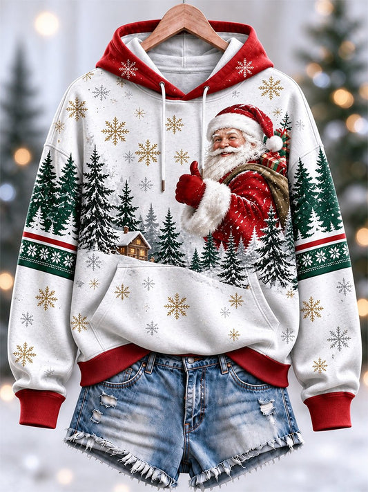Women's Cancer Christmas Hoodie