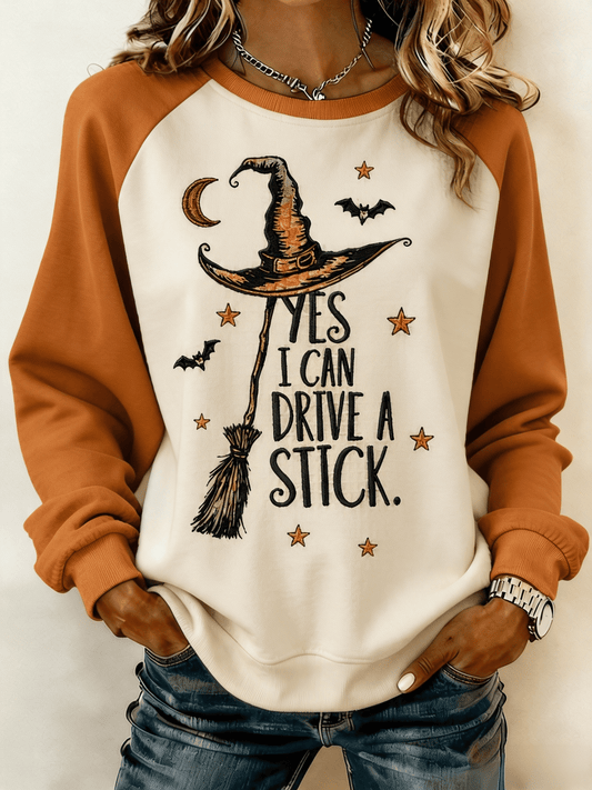 Women's Halloween Print Hoodie