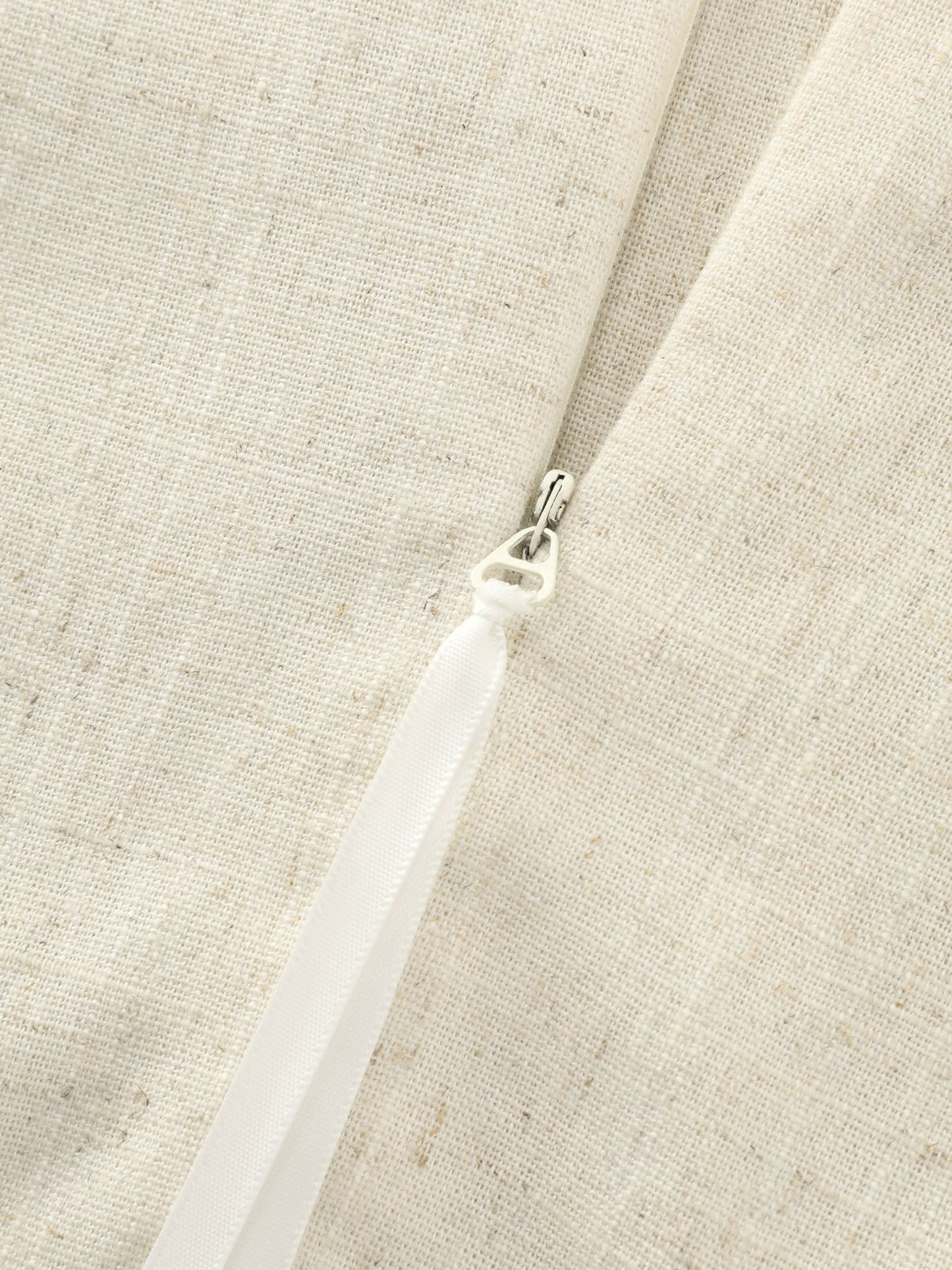 Cotton Linen Blend Collar Romper