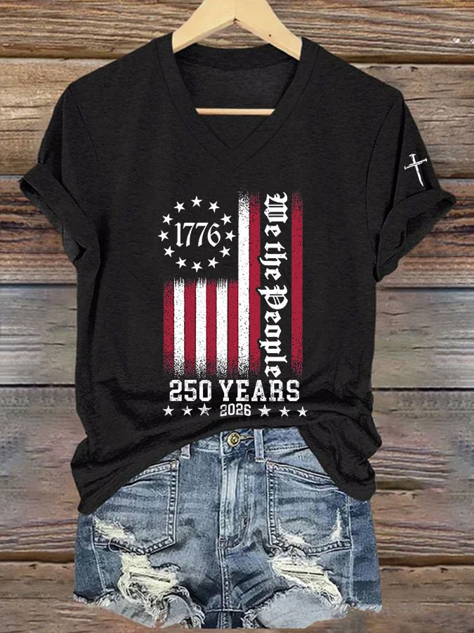 Women's Casual Printed Short-Sleeve T-Shirt