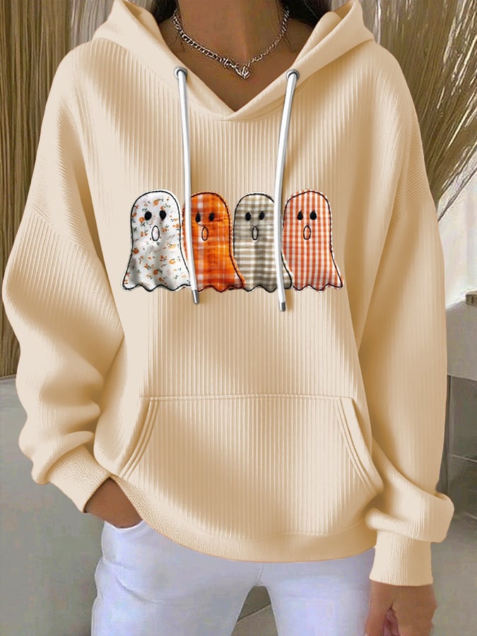 🔥HOT SALE🔥Women'S Halloween Print Casual Hoodie