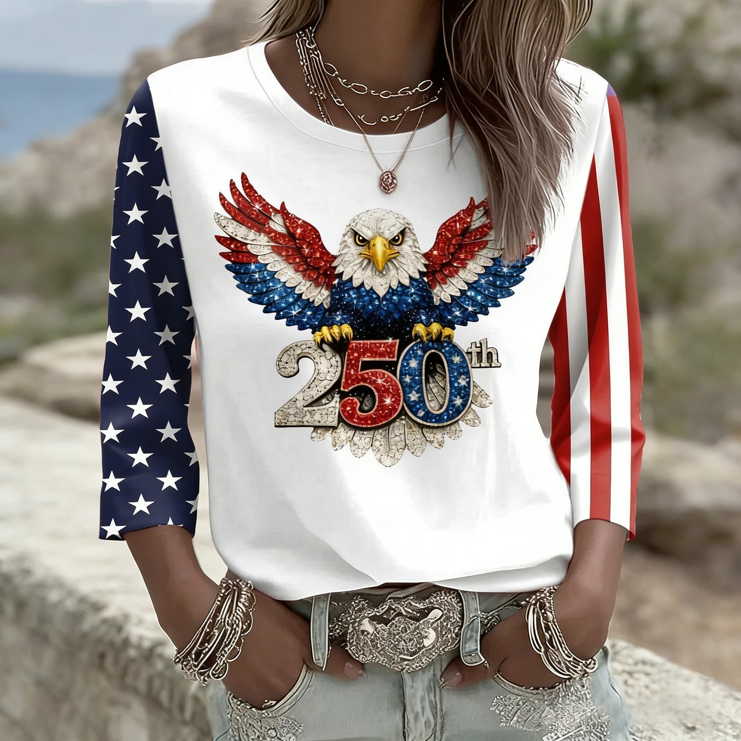 Women's  250th Anniversary Printed T-Shirt