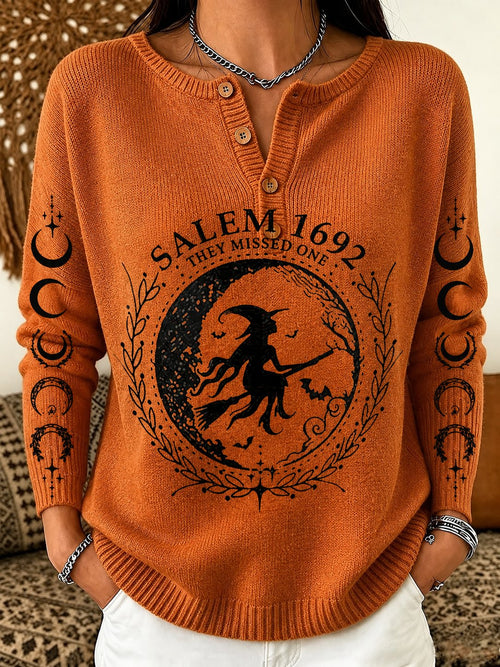 Women's Autumn Theme Adorable Ghost Pattern Casual Short-Sleeve Hoodie