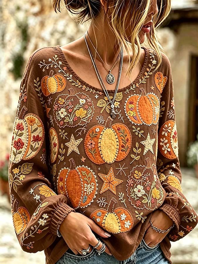 Women'S Casual Printed Top