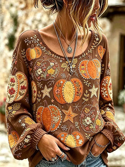 Women'S Casual Printed Top