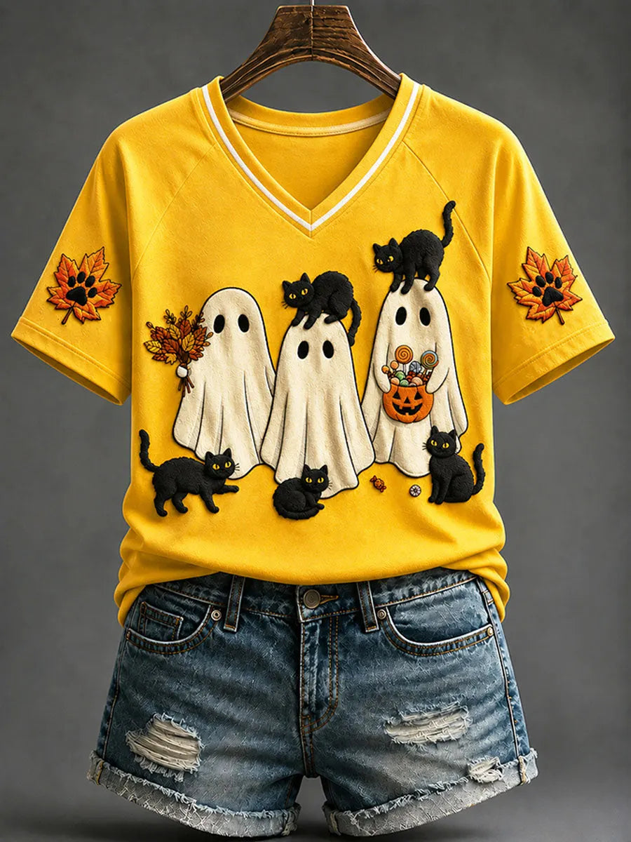 Women's Autumn Animal Series Casual T-shirt