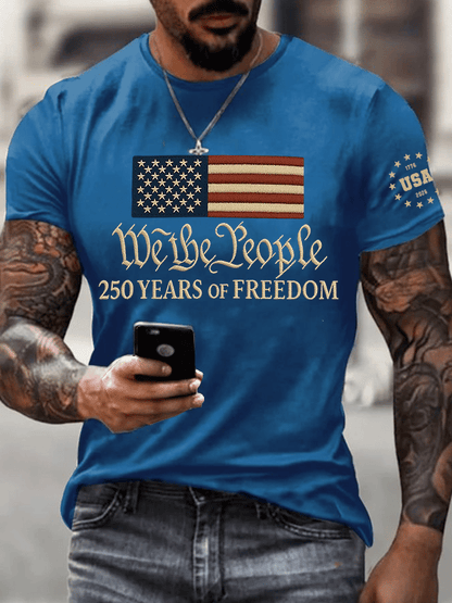 Men's Casual Printed T-shirt