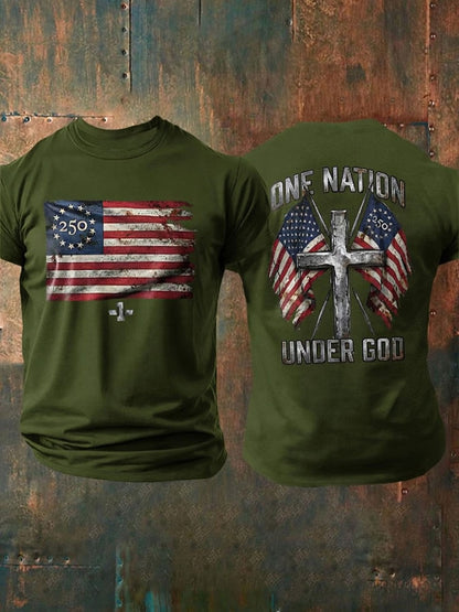 Men'S 250Th Anniversary Printed T-Shirt