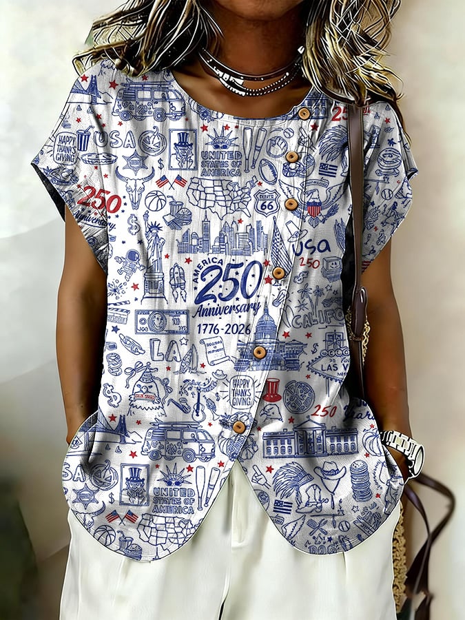 1776-2026 American Doodle Top