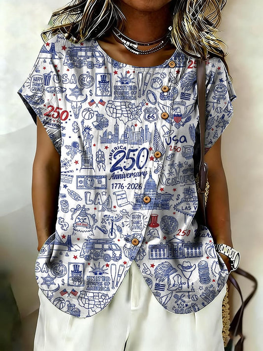 1776-2026 American Doodle Top
