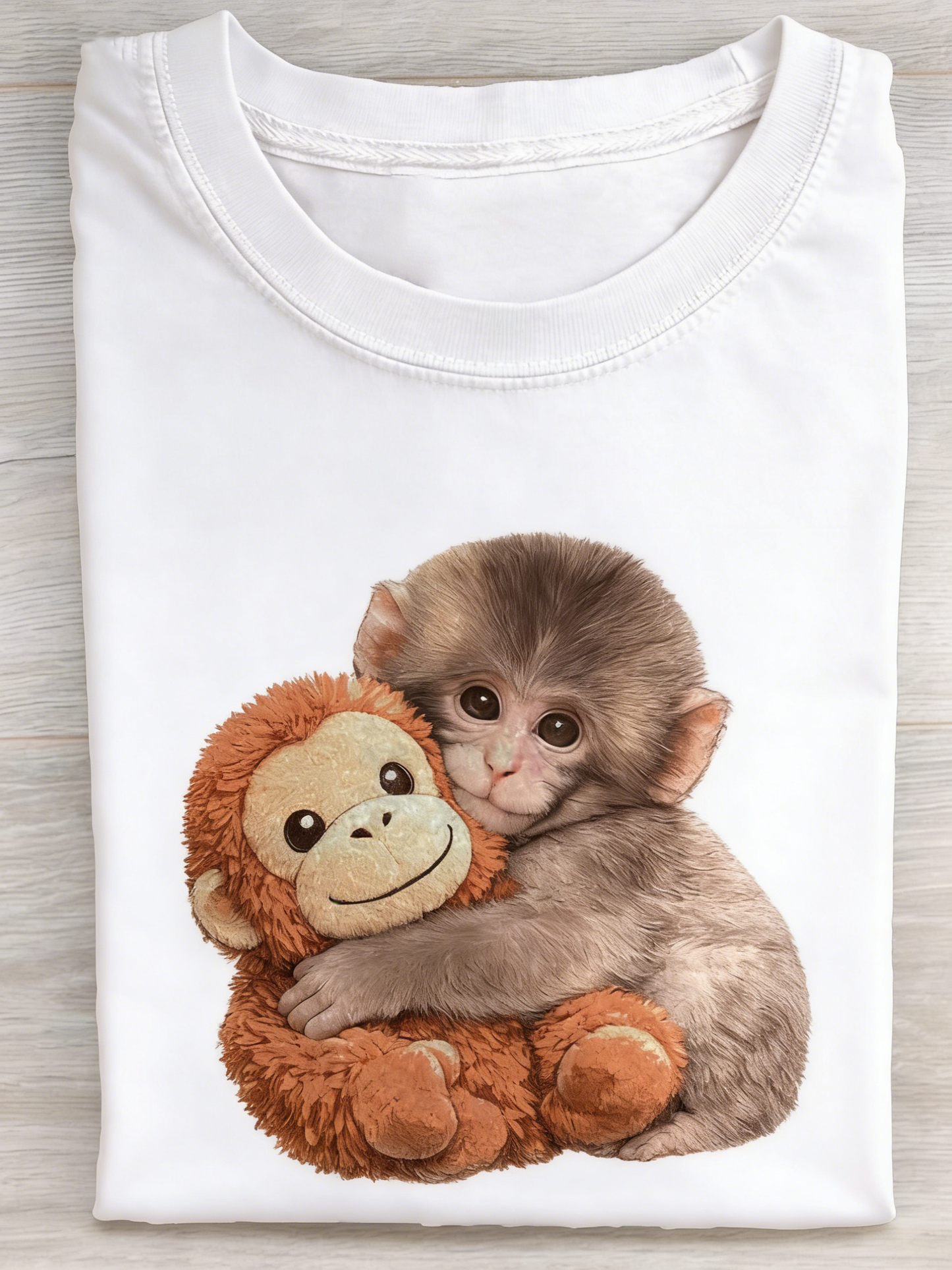 Punch The Monkey Art Print T-shirt