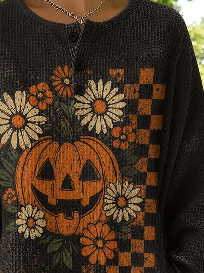 Women'S Casual Printed Sweatshirt