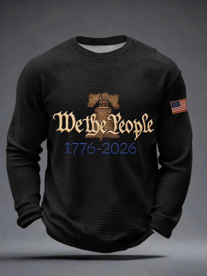 Men'S Casual T-Shirt With American 250th Anniversary Print