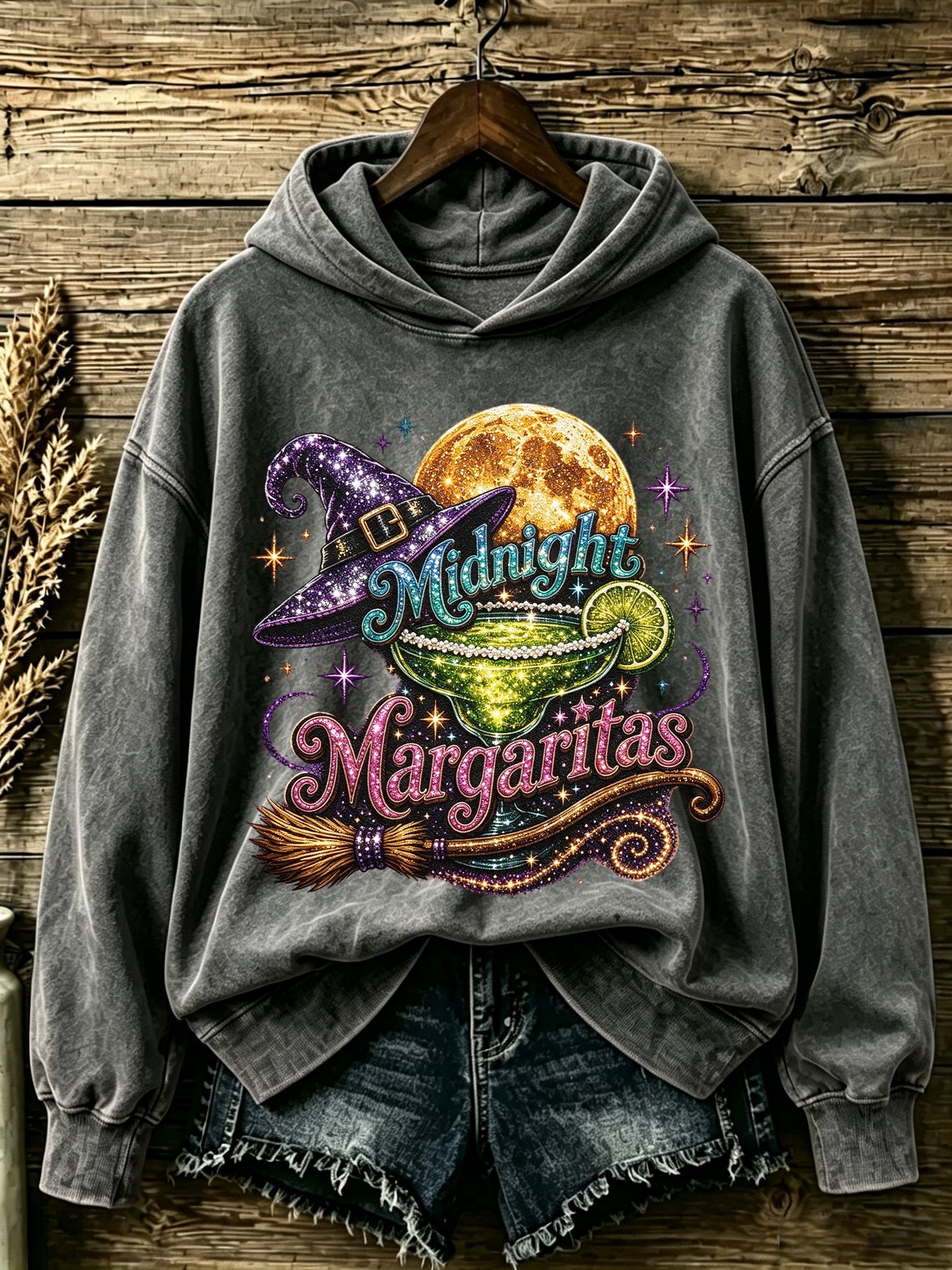 Women's Midnight Margaritas Print Sweatshirt