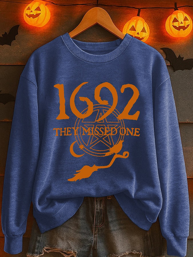 Women's 1692 They Missed One Printed Sweatshirt