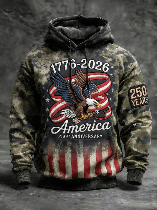 Men's 250th Anniversary of the Founding of the United States Hoodie