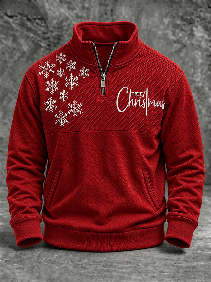 Men's Christmas Printed Casual Sweatshirt